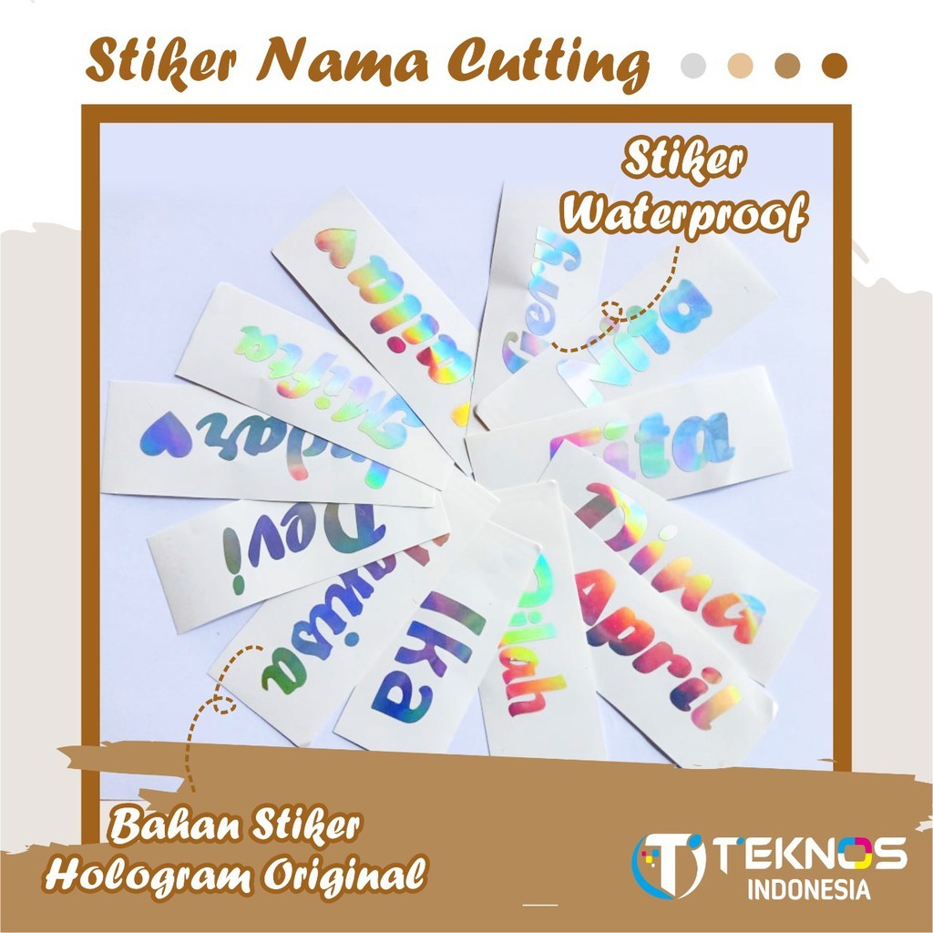 

STIKER CUSTOM NAMA HOLOGRAM – LABEL GOLD / SILVER MURAH AESTHETIC UNTUK HADIAH & SOUVENIR
