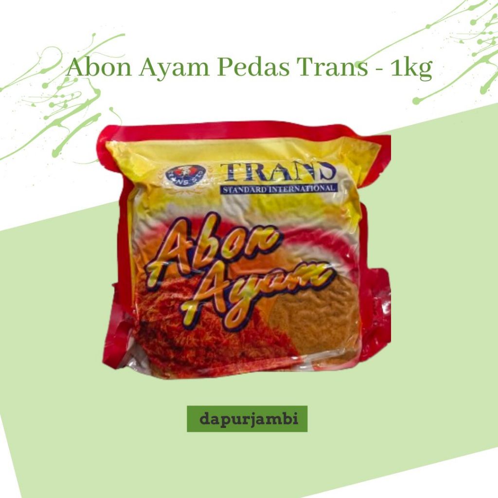 

Abon Ayam Pedas Trans - 1kg