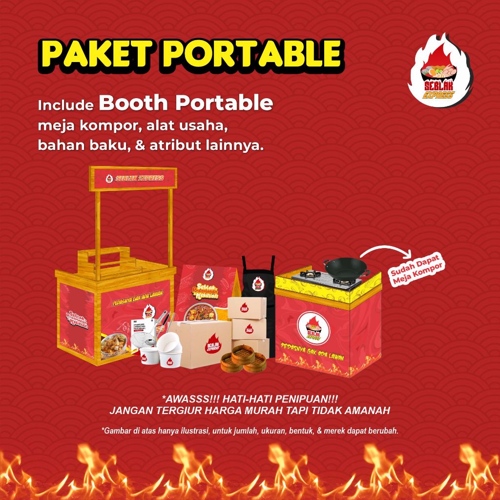 

Usaha Seblak Prasmanan Paling Menjanjikan - Paket Portable