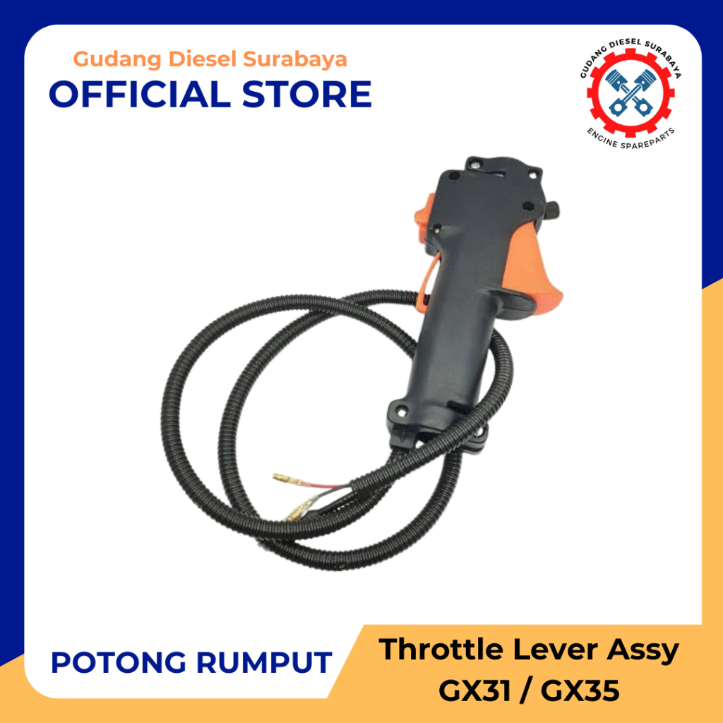 Throttle Lever Assy | Handle Gas Mesin Potong Rumput GX31 / GX35