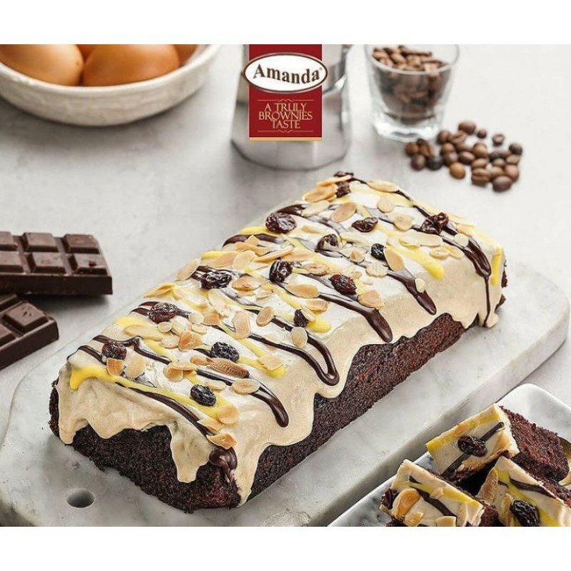 

Amanda Brownies Tiramisu Marble | Cake Brownies | Brownies Kukus Bandung