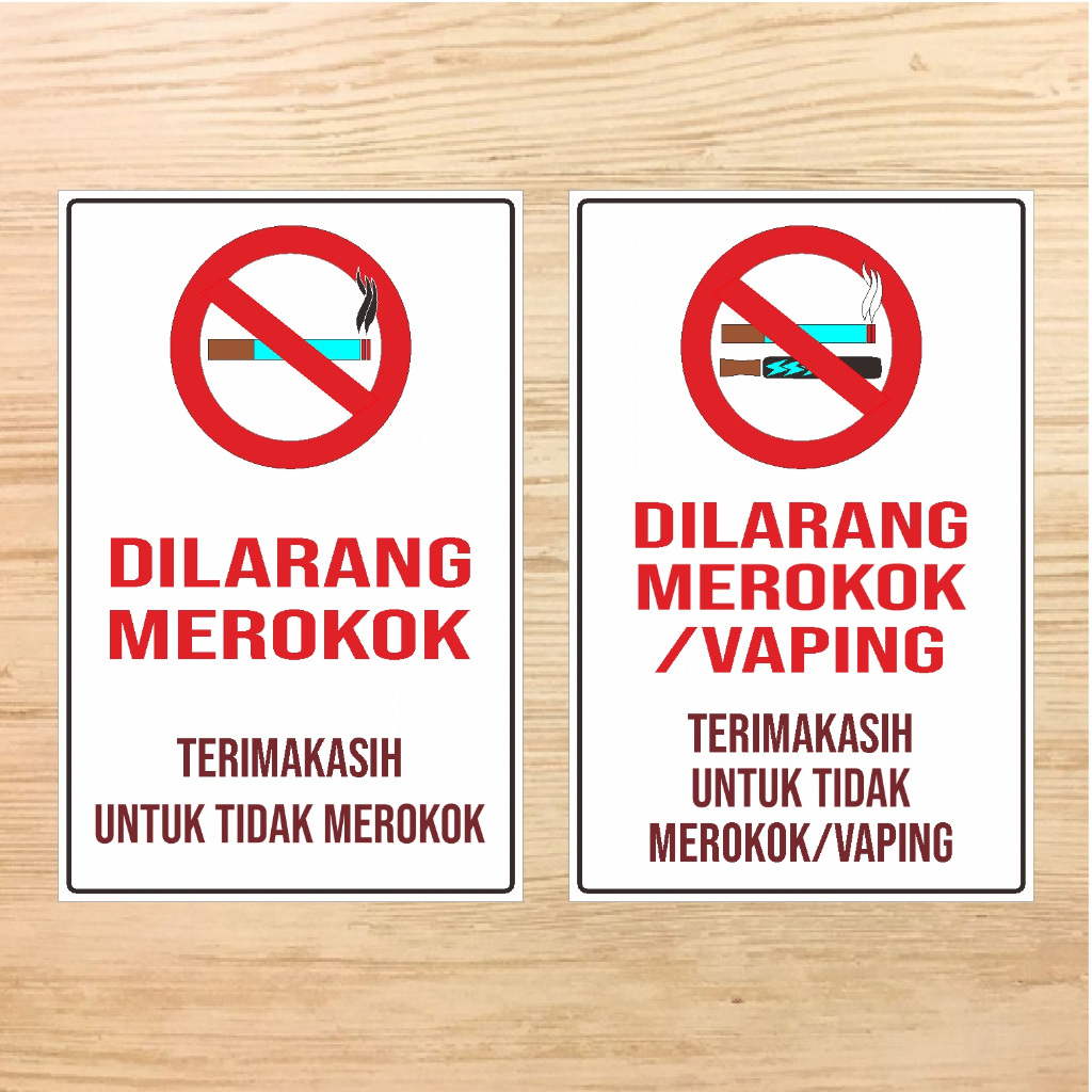 

Akrilik Dilarang Merokok | Akrilik Terimakasih untuk Tidak Merokok | Akrilik Kantor dan Instansi