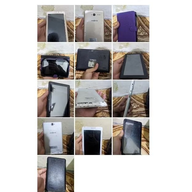 Tab Advan sama Evercoss kondisi Gambling/MATOT.