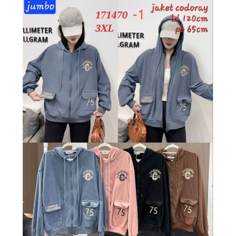 JAKET KODORAI WANITA IMPORT / SWEATER HOODIE KAOS KODORAY  / JAKET KOMBINASI KODURAY/ HOODIE SLETING
