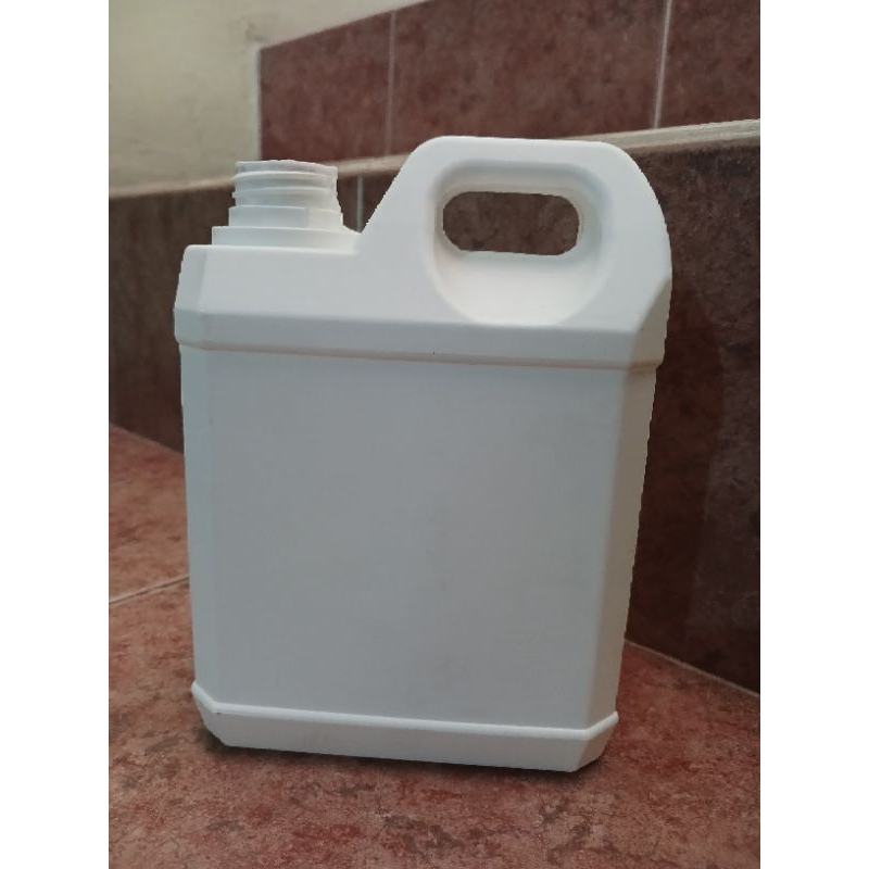 Jerigen 1 Liter Warna Putih Susu Tanpa Tutup