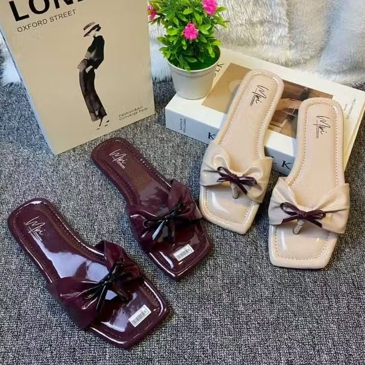 Empuk Srendal Jepit Rumah Sandall Lentur Swndal Perempuan Korea Sndl Kalcer Shandal Masa Kini Sandal