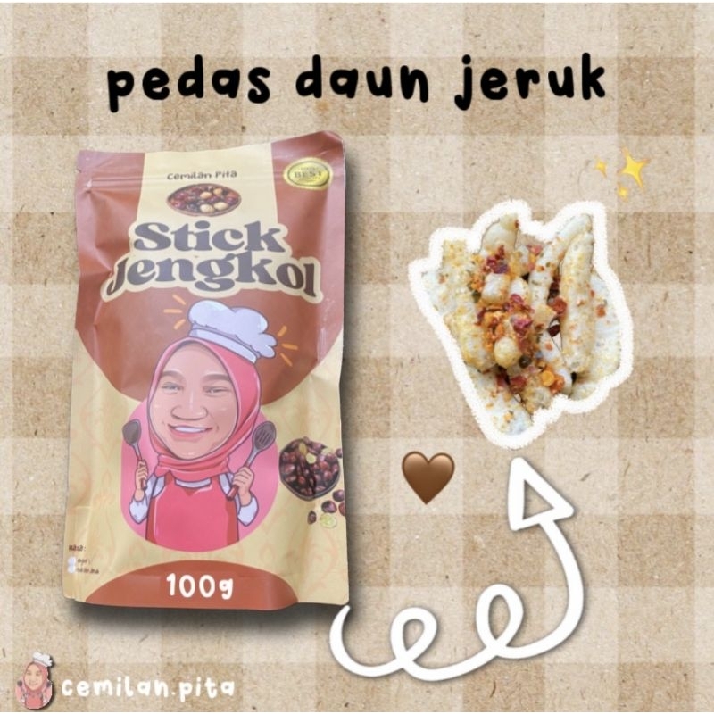

Paket 2 Pch Cemilan Pita Stick Jengkol