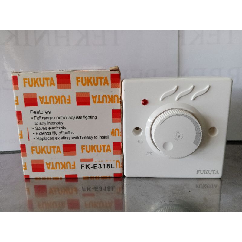 Saklar dimmer lampu / dimmer outbow - fukuta