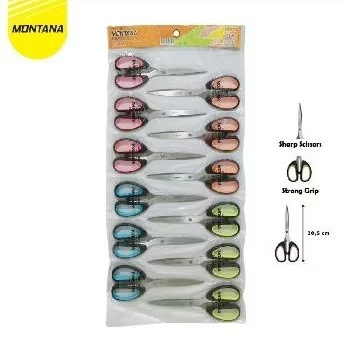 

GUNTING BESAR MONTANA STL 580 MULTIPURPOSE KUAT TAJAM ANTI KARAT STAINLESS STEEL 20,5 CM