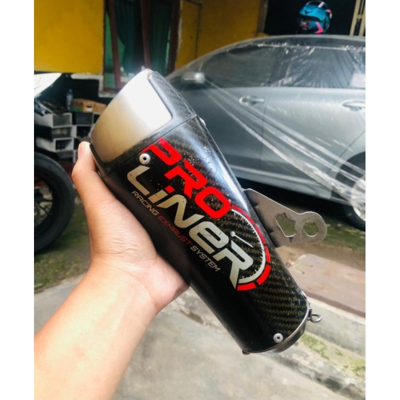 Knalpot Proliner tr2 Carbon Proliner Tr1 Silincer Proliner Tr2 Carbon