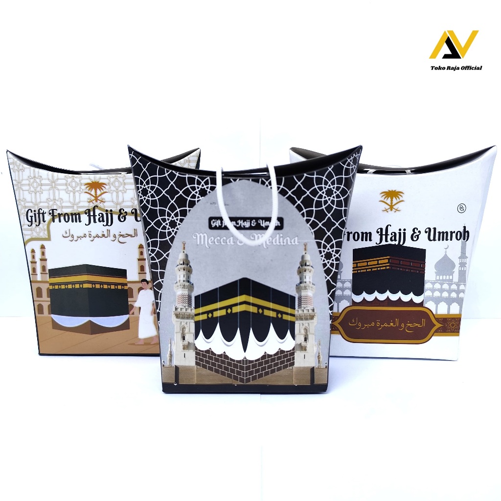 

iDk90 Dus Box Kotak Kosong Unik Oleh-Oleh Haji Dan Umrah Isi 50 pcs