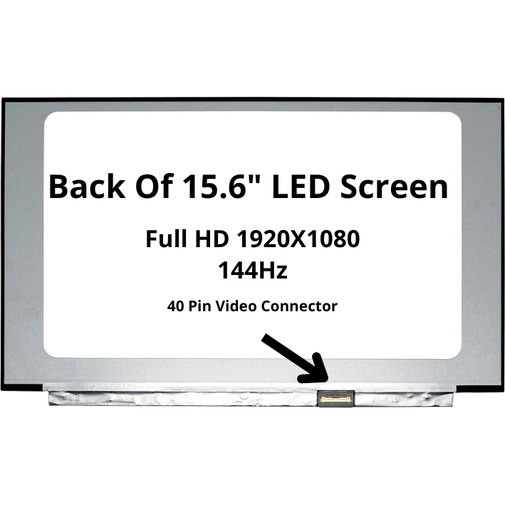 Layar LED LCD Laptop ACER Nitro 5 AN515 AN515-58-78PT AN515-58-59X8 15.6 Inch Full HD 144HZ