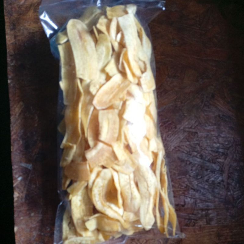

kripik pisang super renyah kemasan kurleb 500gr
