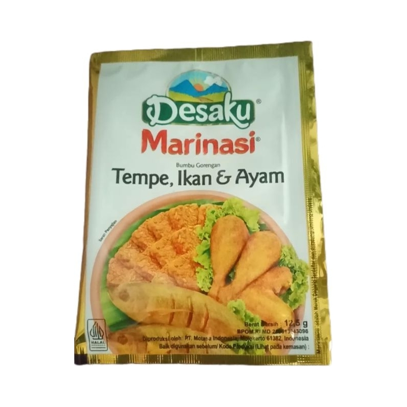 

Desaku Marinasi Tempe, Ikan, Ayam 12,5g