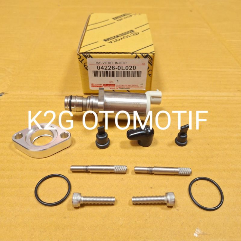 SCV STUCTION CONTROL CALVE KIT SUPPLY PUMP TOYOTA INNOVA REBORN FORTUNER VRZ HILUX REVO ORIGINAL
