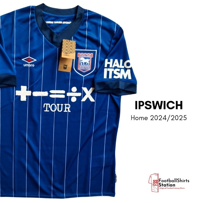 Jersey Ipswich Town Home 2024/2025 Size L Original Umbro