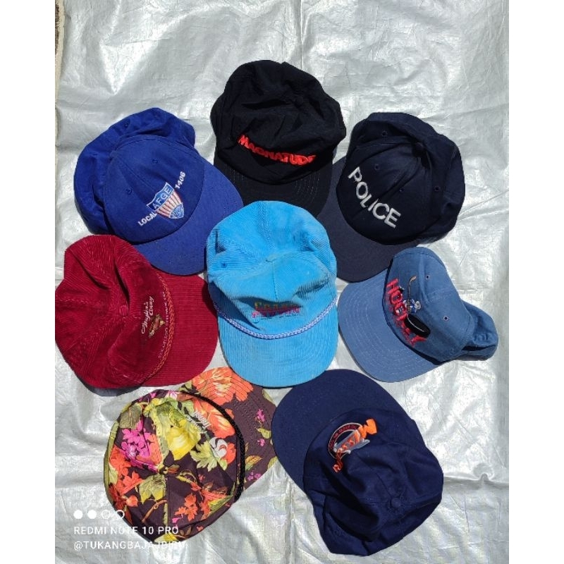 Topi second branded vintage