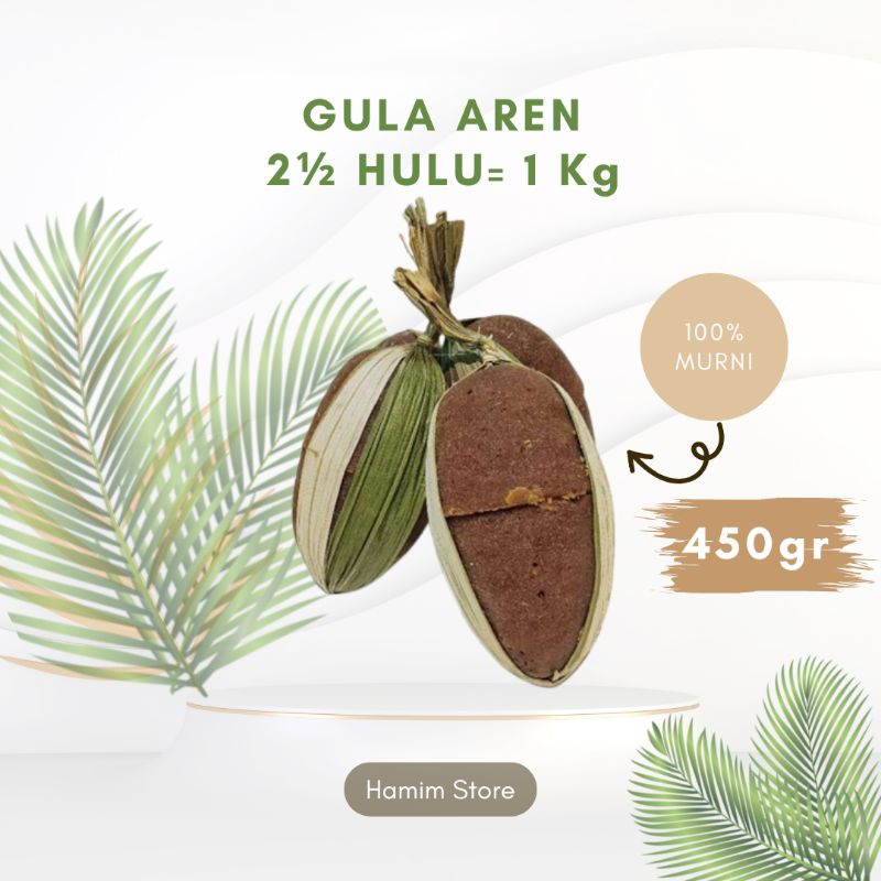 

Gula Aren Asli Lebak Banten 100% Murni | Wangi, Legit dan Tanpa Pengawet | 2½ Hulu = 1 Kg
