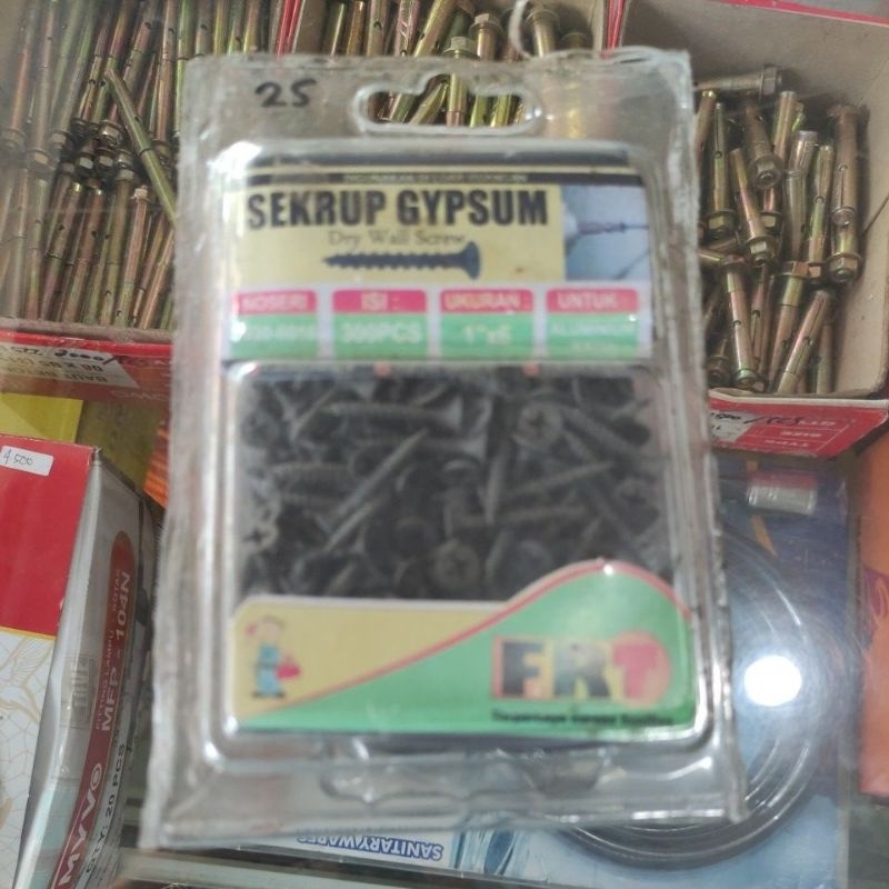 sekrup gypsum 6 x 1