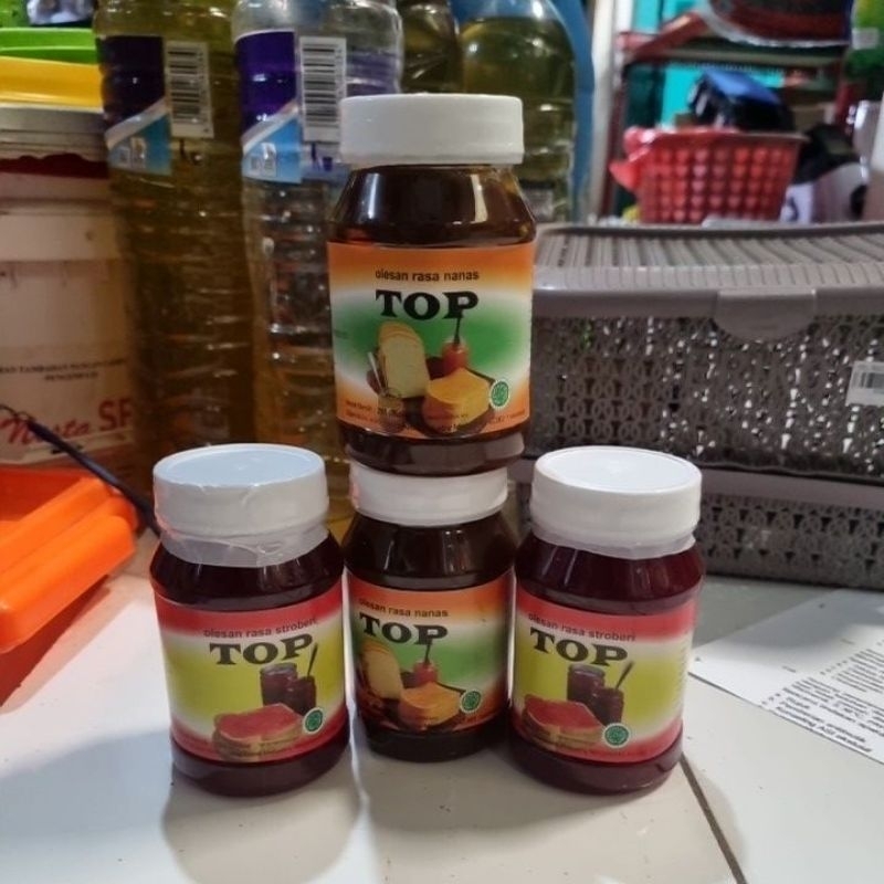 

Slei TOP olesan rasa nanas dan stroberi isi 290 gram