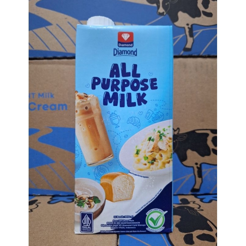 

Diamond Milk Susu UHT All Purpose 1L