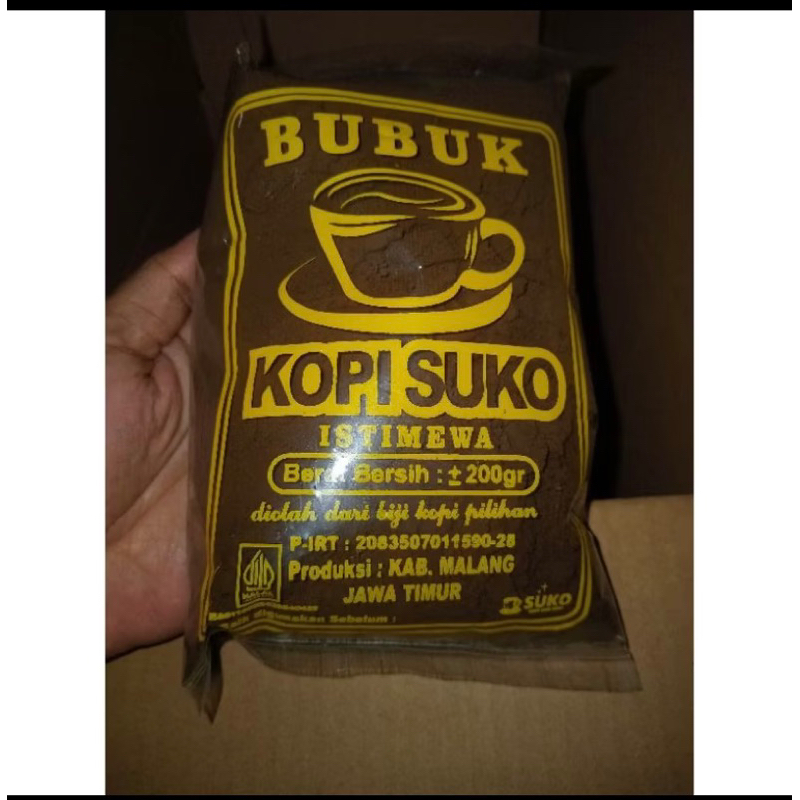 

Bubuk kopi Suko khas desa 200g