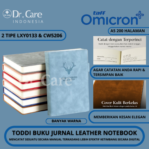 

Toddi Buku Jurnal Hardcover Notebook Diary 200 Halaman Grid A5 - LXY0133