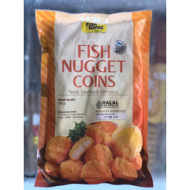 

Fura Fish Nugget Coin / Naget Ikan 500gr