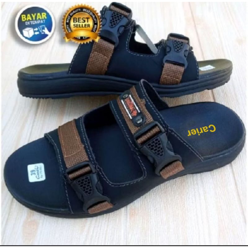 sandal pria distro sandal karet selop pria distro kasual