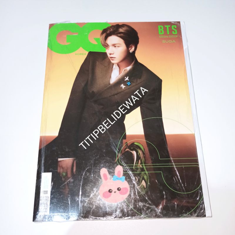 Majalah GQ Korea edisi BTS SUGA