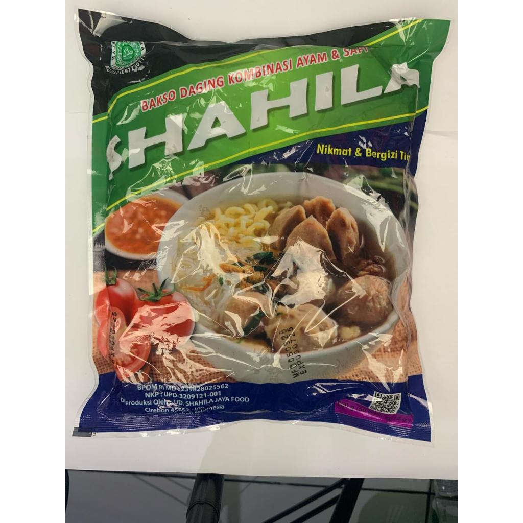 

BAKSO SHAHILA SAPI isi 50 butir berat 500 gram pentol baso Halal
