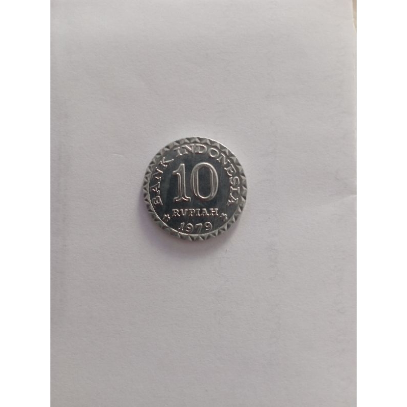 uang kuno 10 rupiah tabanas