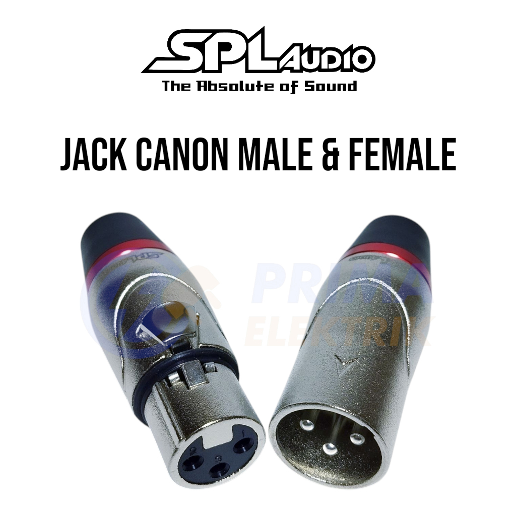 Jack Canon SPL AUDIO - Paket Male Female