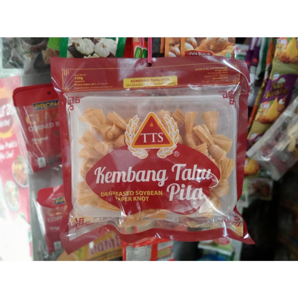 

TTS Kembang Tahu Pita berat/isi 150gr