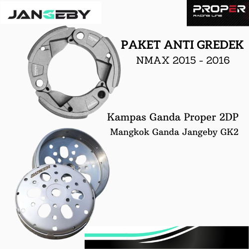 JANGEBY MANGKOK GANDA SET KAMPAS GANDA CARBON PROPER NMAX 2015-2016