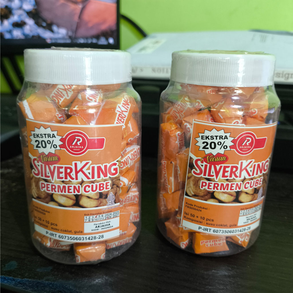 

Permen Coklat SilverKing Cube Candy isi 60pcs