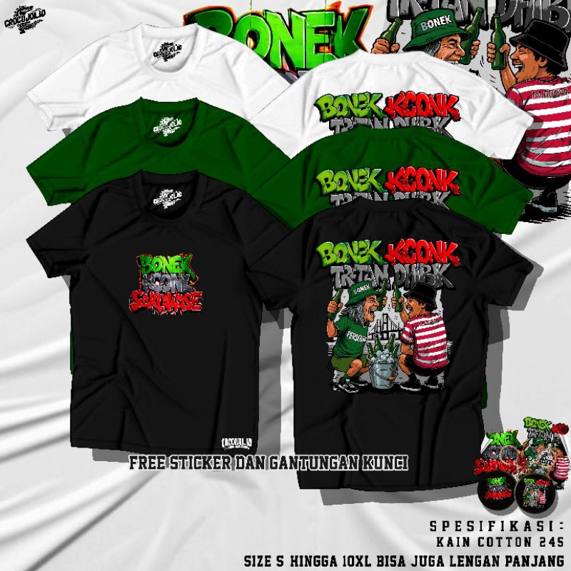 Kaos Bonek Kconk Saklawase