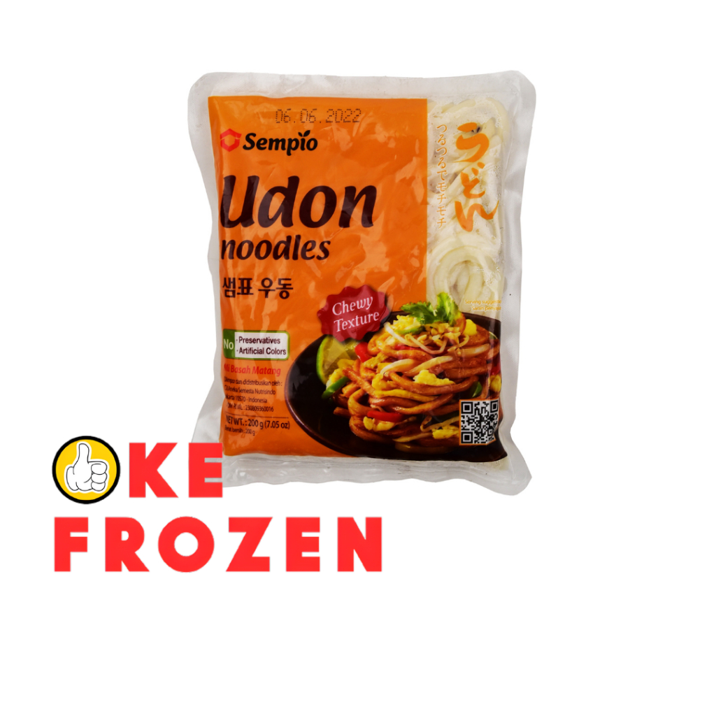 

SEMPIO UDON NOODLES 200GR/Mie Tebal / Mie Udon Instant Korea