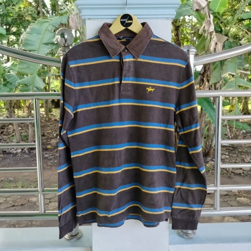 Long Sleeve / Polo Shirt / Rugby Shirt / Vintage / Second / BANG BANG