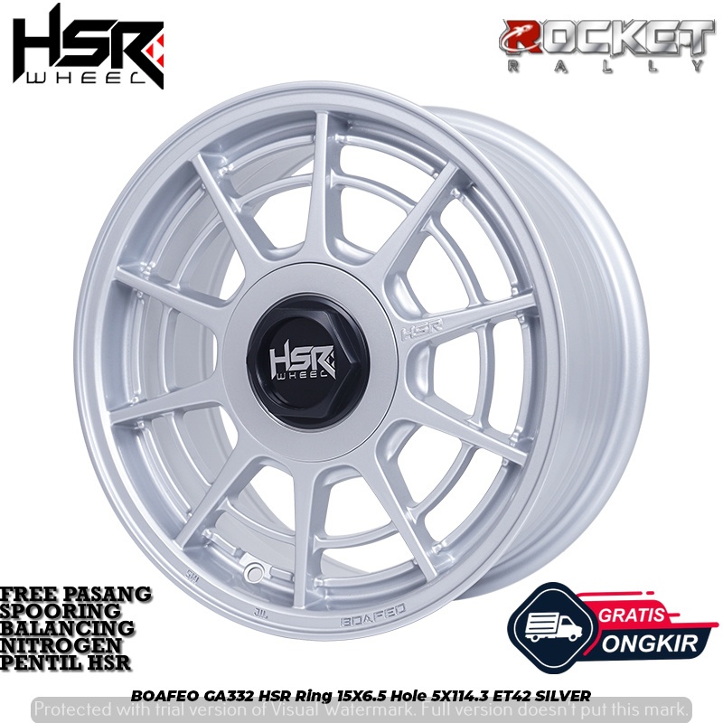 Toko Velg Mobil Racing Sidoarjo HSR BOAFEO Pnp Mobil Innova Ertiga