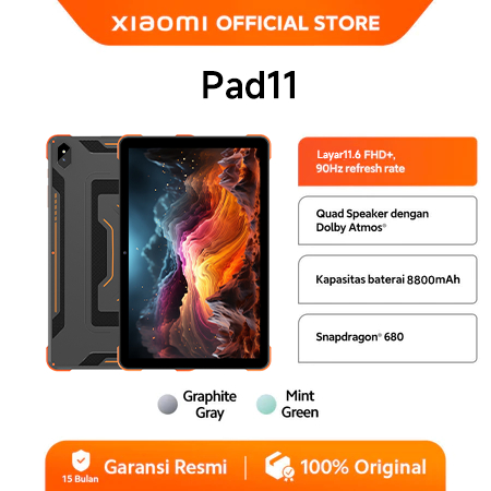 【Freeware Mouse Keyboard】XIAOMI Tablet Android Pad Pad11(8GB+128GB)10.1inch"IPS Screen Tablet Androi