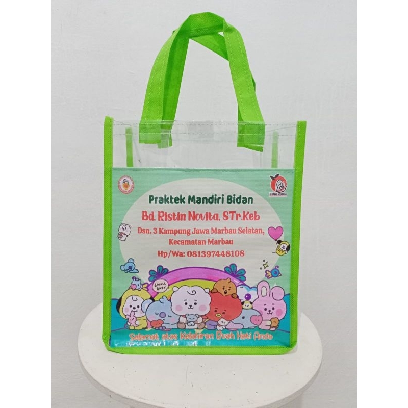 

Tas Partus/Tas Persalinan/Tas Bidan Custom/Tas Klinik Mika