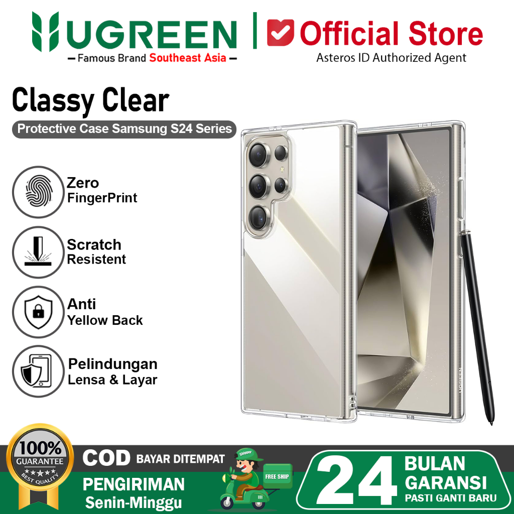 UGREEN Case Samsung S24 Ultra / S24 Plus / S24 Classy Clear Protective Premium