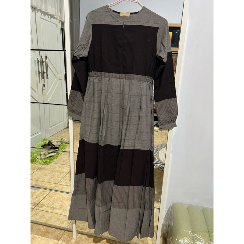 Zafeetri Gamis Katun Lipit