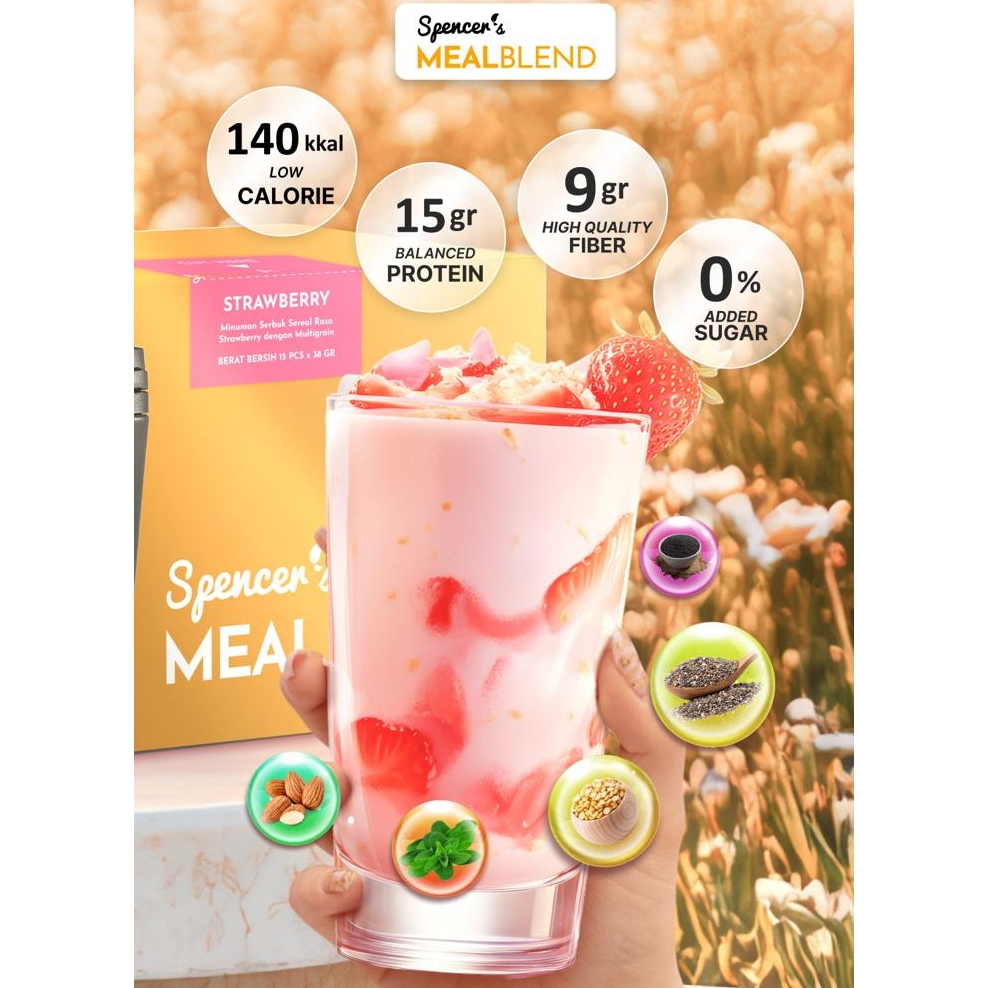 

Spencer’s MealBlend Trial Pack - Naked Strawberry