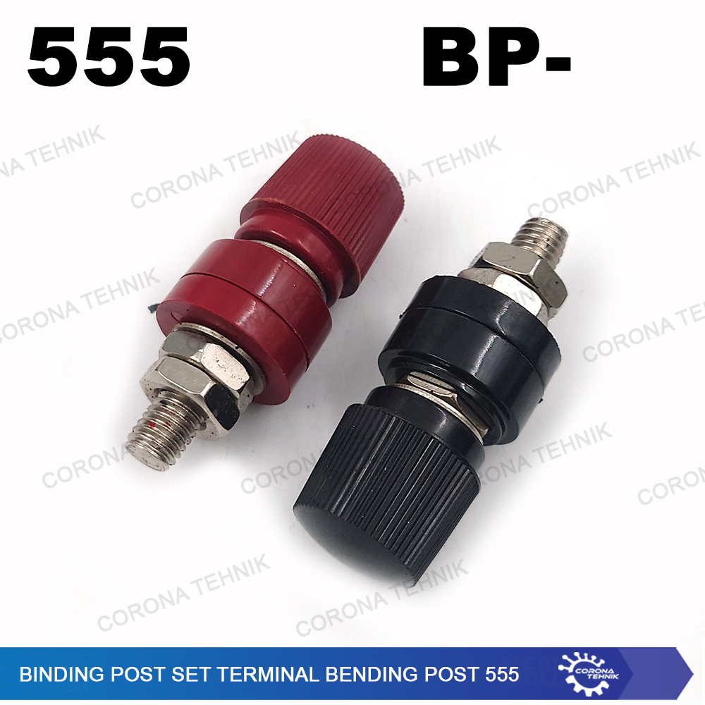 Ukuran Drat 8 mm Binding Post Set Terminal Bending Post 555