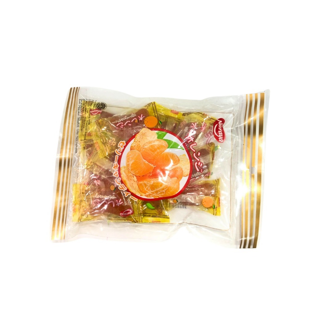 

NARAYA JELLY JERUK 500G / MANDARIN CANDY / JELLY JERUK 500 GR