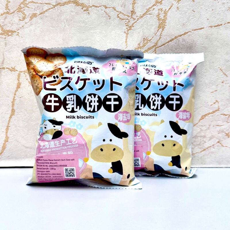 

Koloo Sea Salt Flavour Milk Biscuit Biskuit Susu