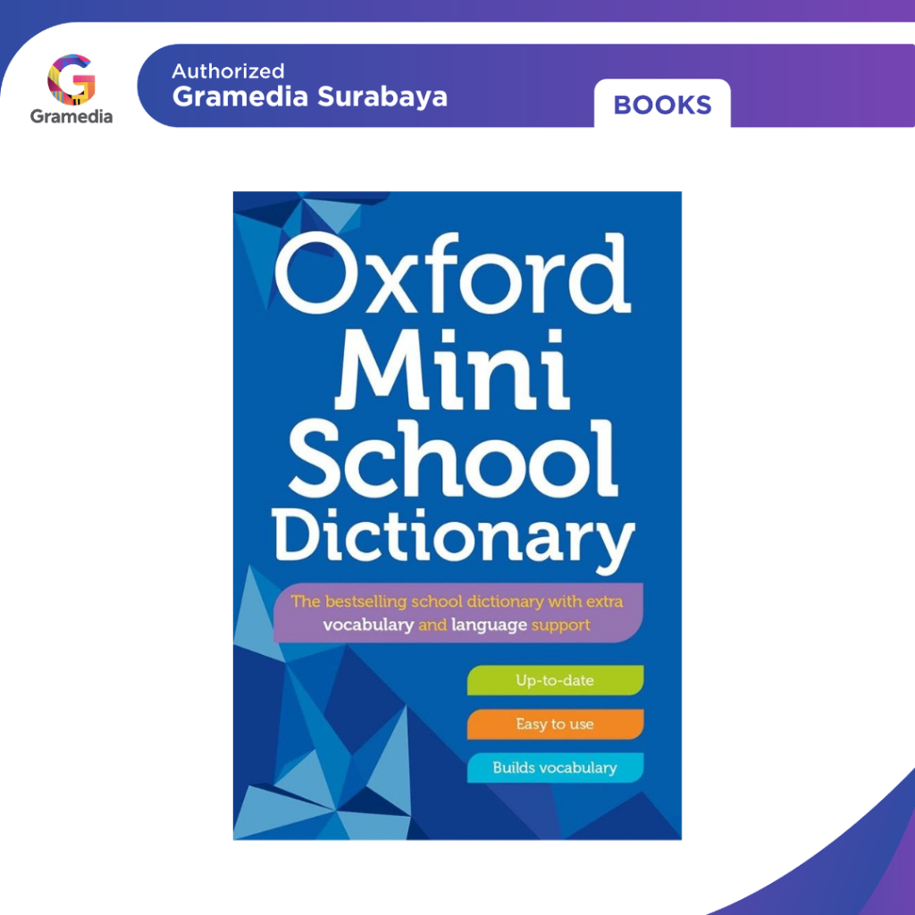 Gramedia Surabaya - Oxford Mini School Dictionary 2023