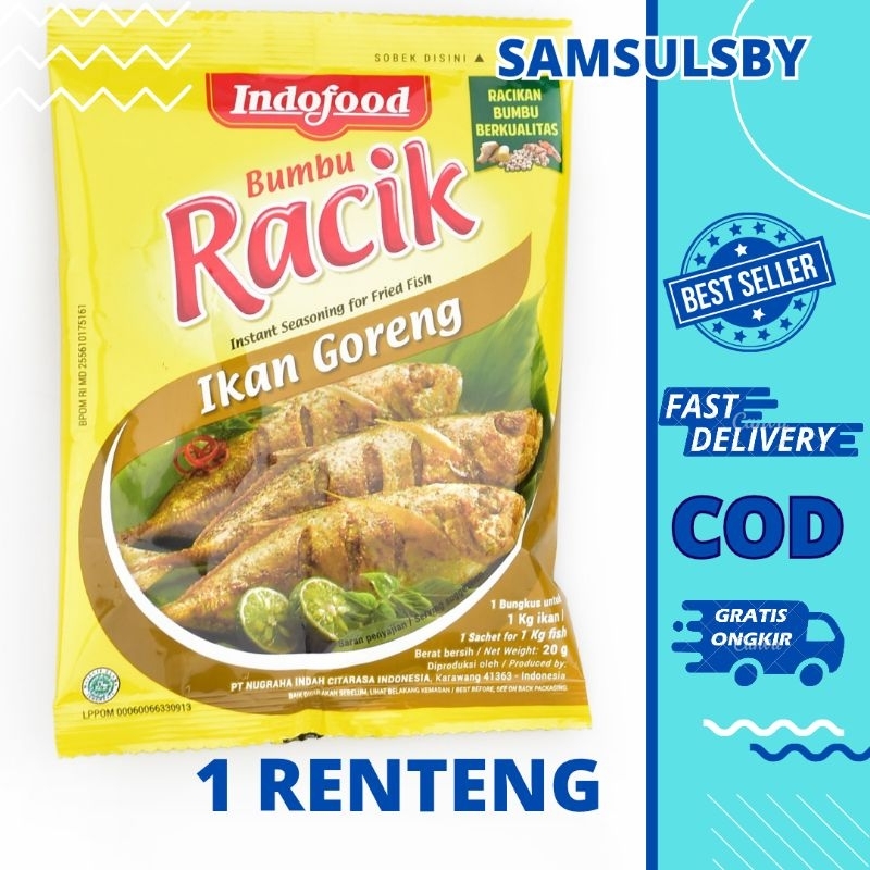 

bumbu RACIK IKAN GORENG 1 renteng isi 10pcs